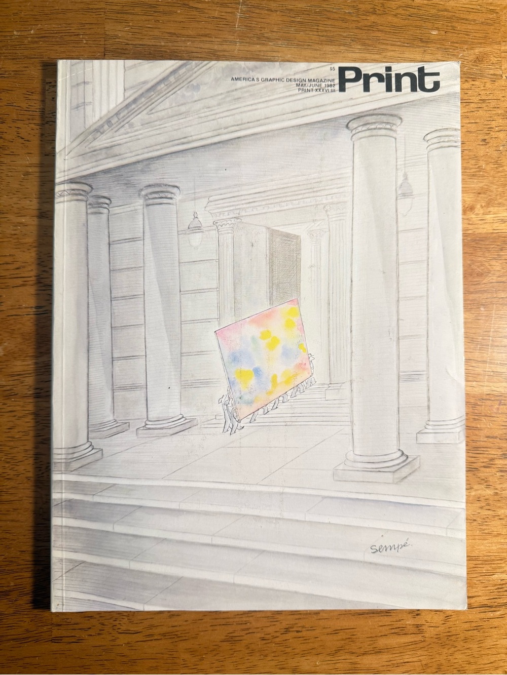PRINT Magazine May June 1982 - America's Graphic Design Magazine, Advertising